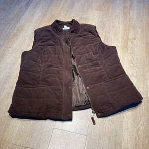 Charter Club Dark Brown Corduroy Jacket